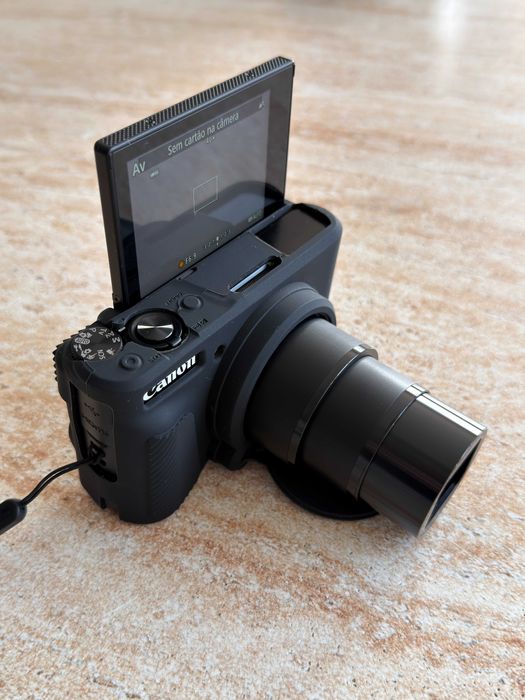Canon PowerShot SX740 HS NOVA com cartão
