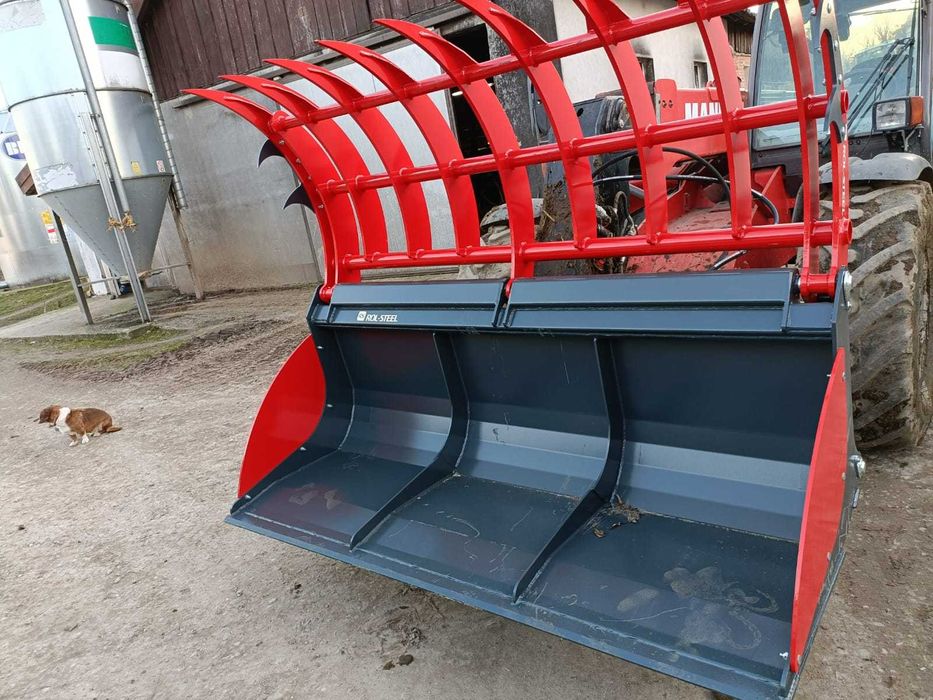 Łyżko krokodyl ząb palony szuflo krokodyl do tura ładowarki ROL-STEEL