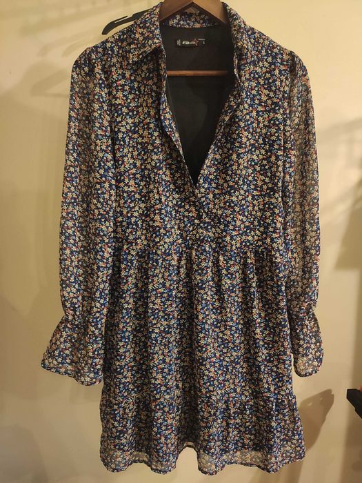 zwiewna sukienka rozmiar 36