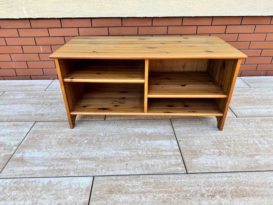 szafka rtv drewniana pod telewizor na sprzęt grający ławka przedpokój