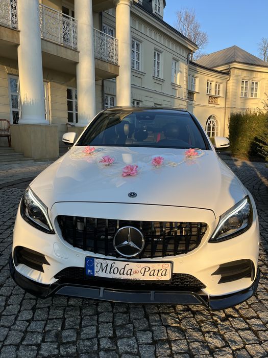 Auto do ślubu Mercedes-benz c43 AMG