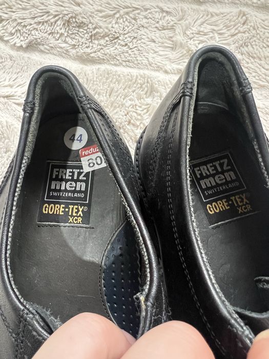 GORE-TEX XCR FRETZMAN (44) 28.5см Switzerland туфли мужские кожаные