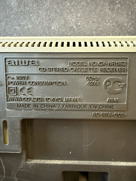 Aiwa wieża CX-NR11EZ Gdańsk Żabianka - Wejhera - Jelitkowo