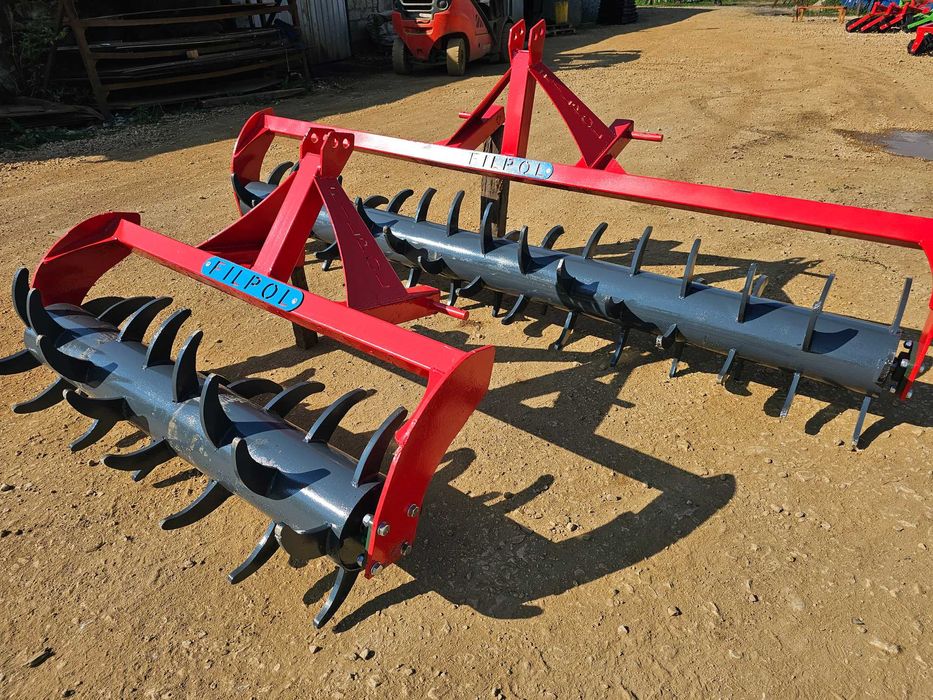 Mulczer wał kolczasty mulczujący do brony talerzowej grubera DOWÓZ