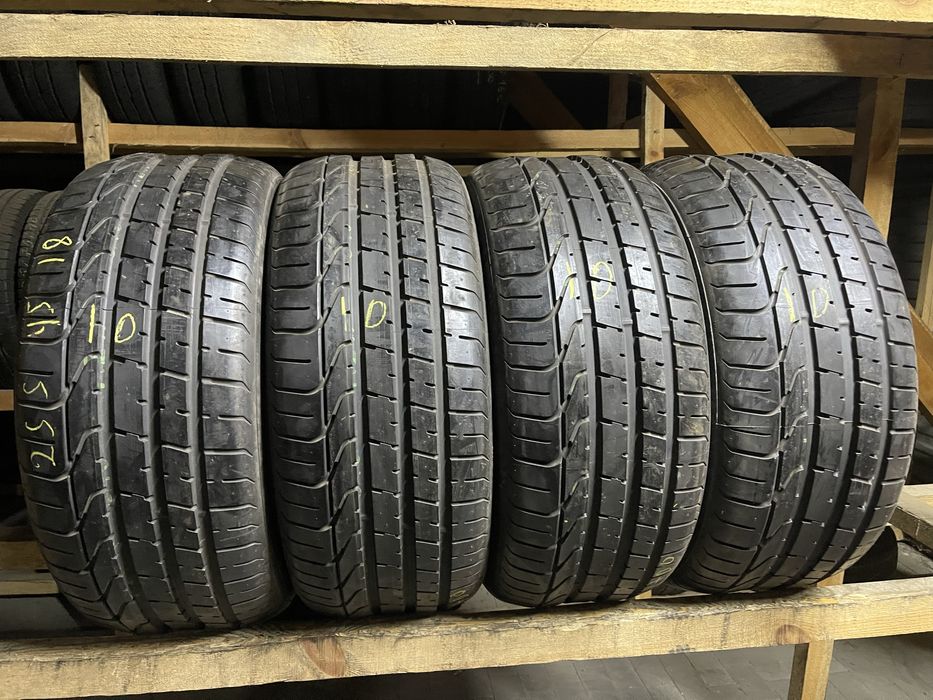 Шини літо стан нових 255/45R18 PIRELLI Pzero 4шт