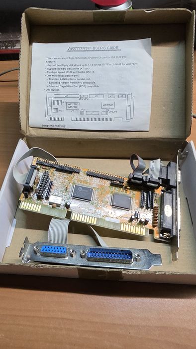 placa controladora ISA de 16 bits