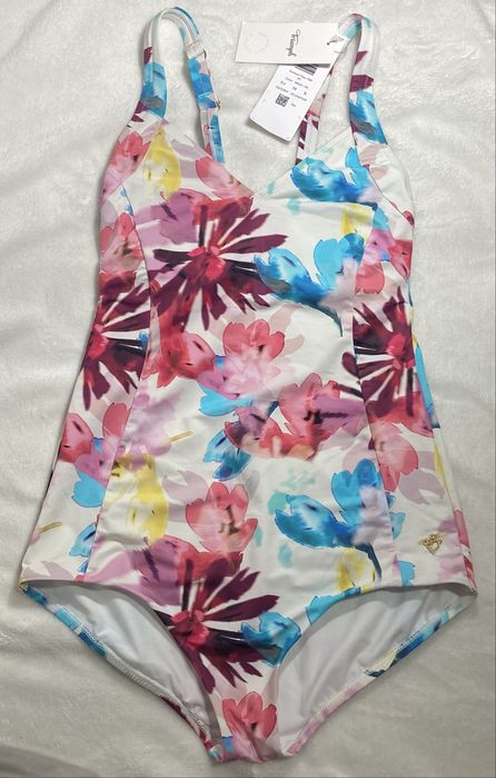 NOWY strój  kąpielowy Triumph 38B Summer Fleur OW -kwiaty,wielobarwny