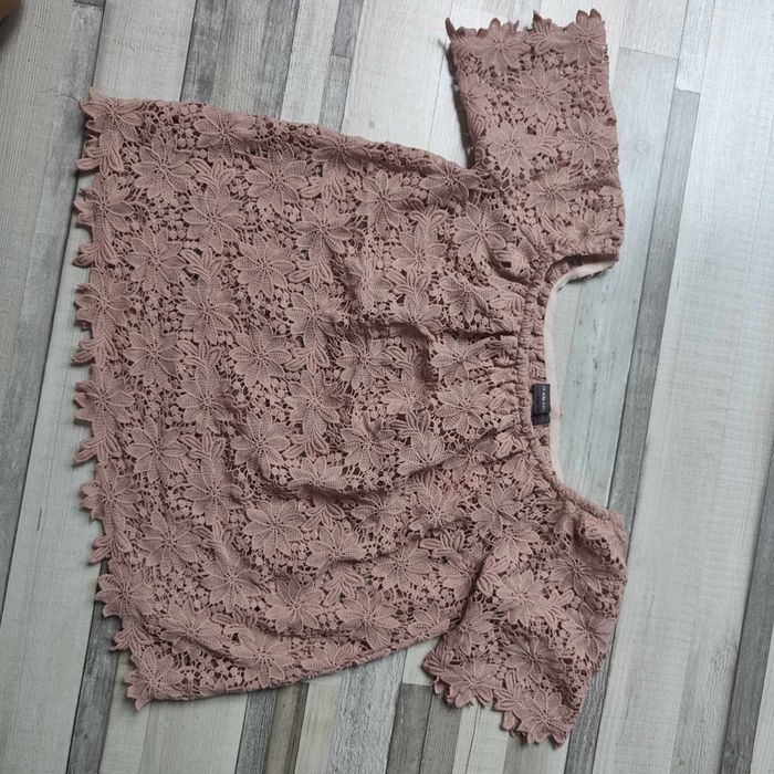 Ażurowa Koszulka oversize