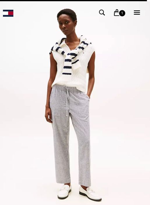 Штани льняні Tommy Hilfiger брюки нові