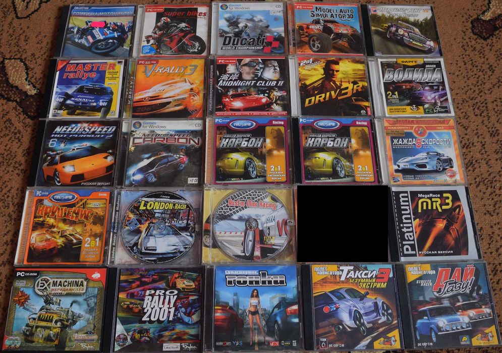 Диски гонки спорт симулятор детские мультяшные казуальные: 20 грн