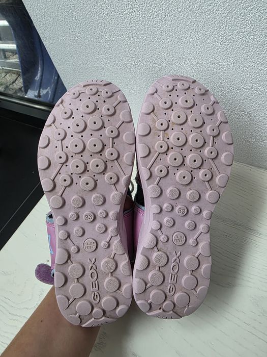 Sandały pólsandały dziewczęce geox 33