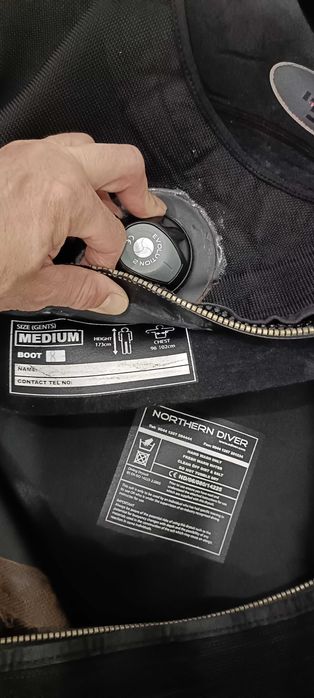 Fato Seco De Mergulho de Tela Altamente Robusto