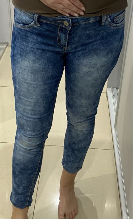 Cienkie jeansy dżinsy Tally Weijl 42 zł niski stan 7/8
