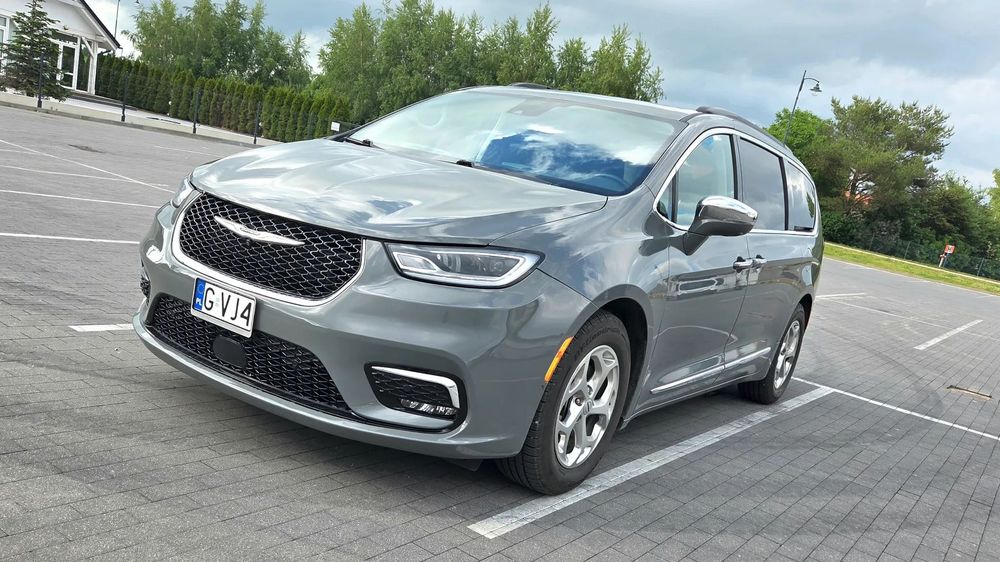 Chrysler Pacifica LIMITED - FULL WERSJA + LPG. Radary, Kamery 360, HK audio.