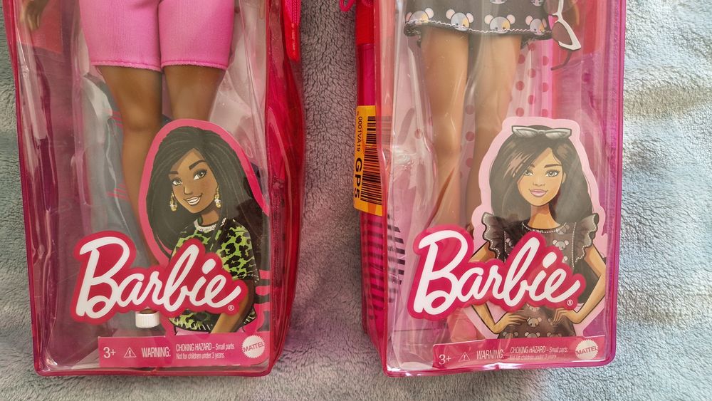 Barbie lalki Fashionistas nr 140 i 144, 2 sztuki