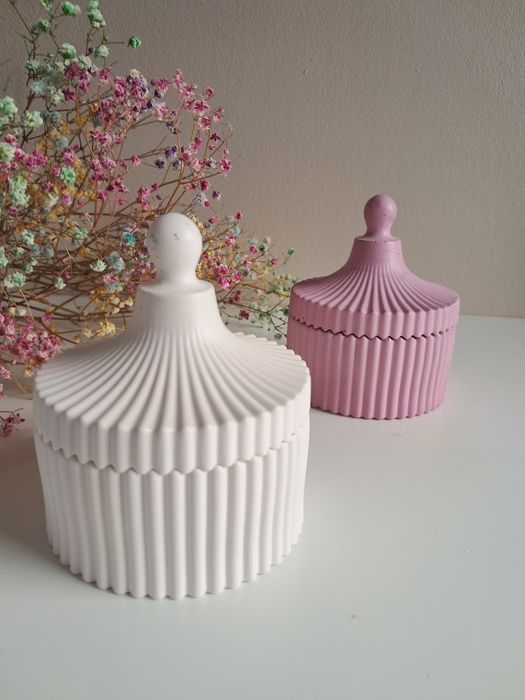 Szkatułka gipsowa nowa