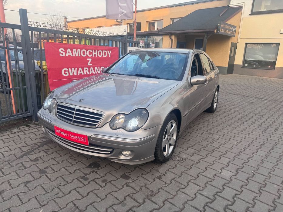 Mercedes-Benz Klasa C GAZ! nowa butla ,nowy przegląd i OC ,klimatyzacja.