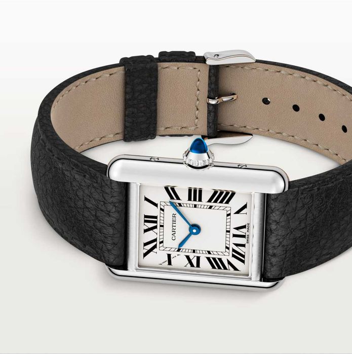 Годинник унiсекс Tank Must de Cartier watch black