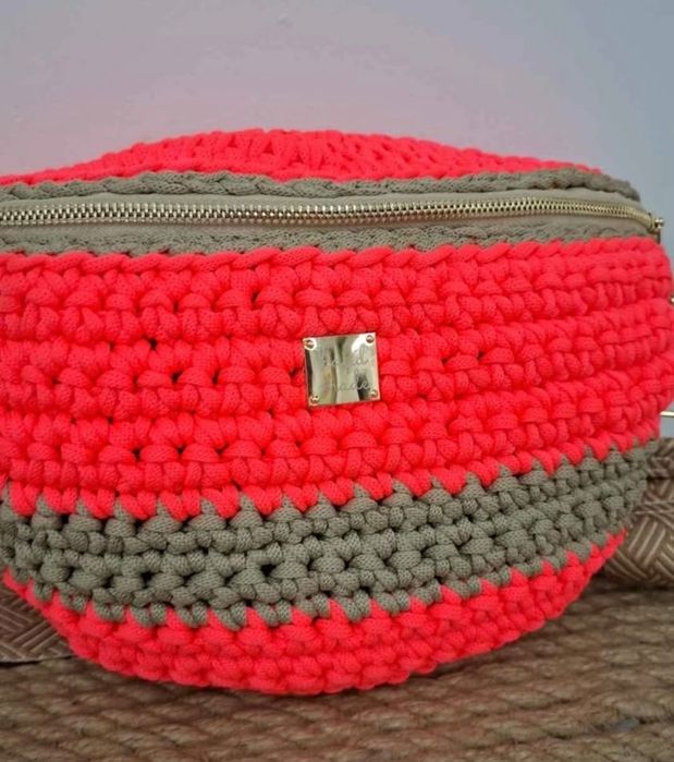 Zestaw 2 szt cudne duże nerki/ torebki  handmade