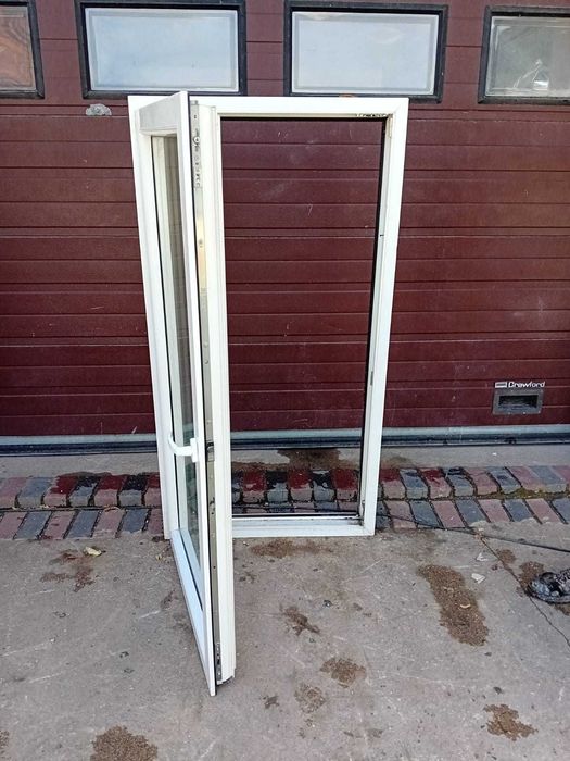 Okna 85x162 pcv Niemieckie plastikowe okno DOWÓZ CAŁY KRAJ