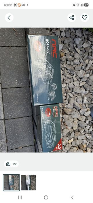 Bateria i ładowarka NAC