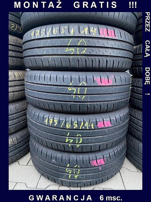175/65/14 Continental EcoContact 5_6mm_4szt_(40)