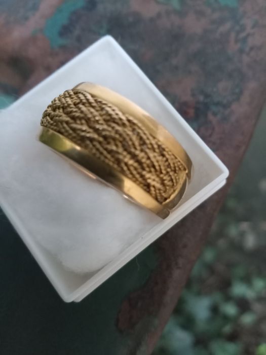 Anel em ouro 19 KL 10 gramas preço mil euros