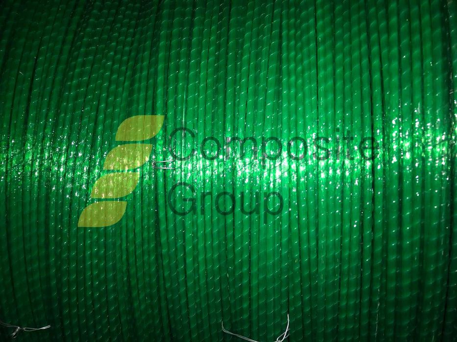 Композитна арматура 6мм зелена для теплиць, для бетону з піском Ф4-12