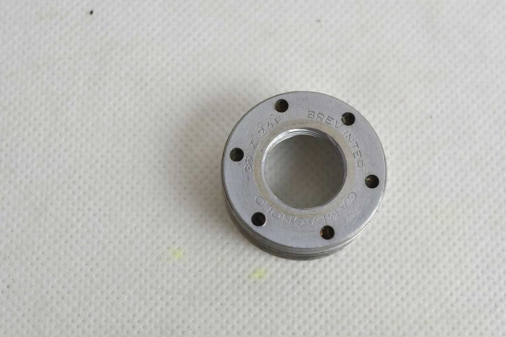 retro lewa miska suportu CAMPAGNOLO ! gwint włoski - ITA ! Słaby stan