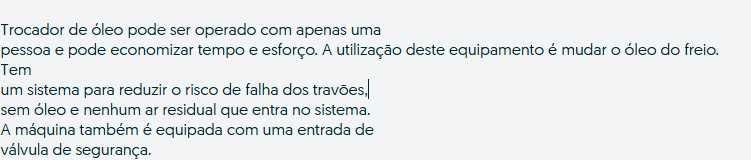 SANGRADOR DE TRAVÕES