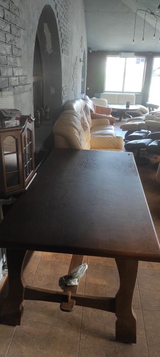 Стіл великий столовий дубовий. ( 280306 )