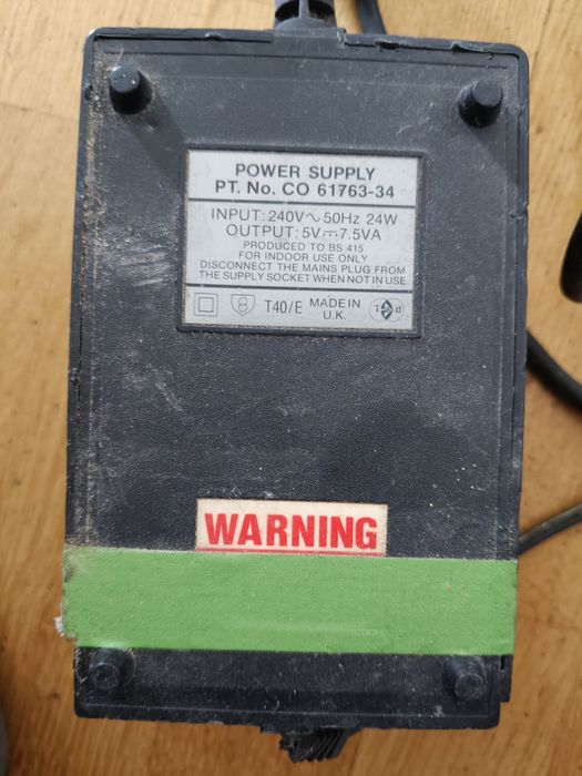 Oryginalny zasilacz sieciowy do Atari 800XL
