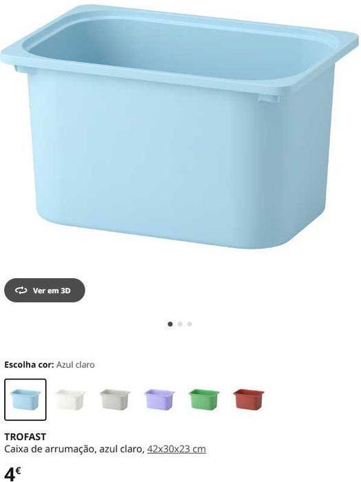 Móvel IKEA TROFAST 6 gavetas  pequenas + 3 grandes.
