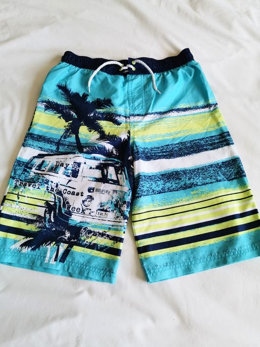 Spodenki 2w1 na plażę lub kąpielówki 134-140 cm 9-10 lat George