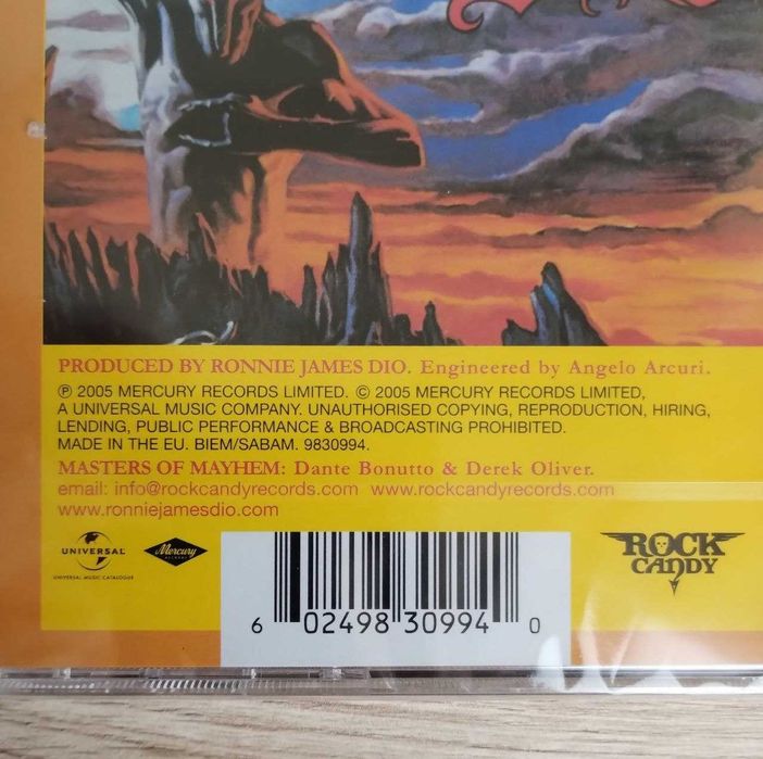 Dio - Holy Diver (Audio CD) - СД Диск