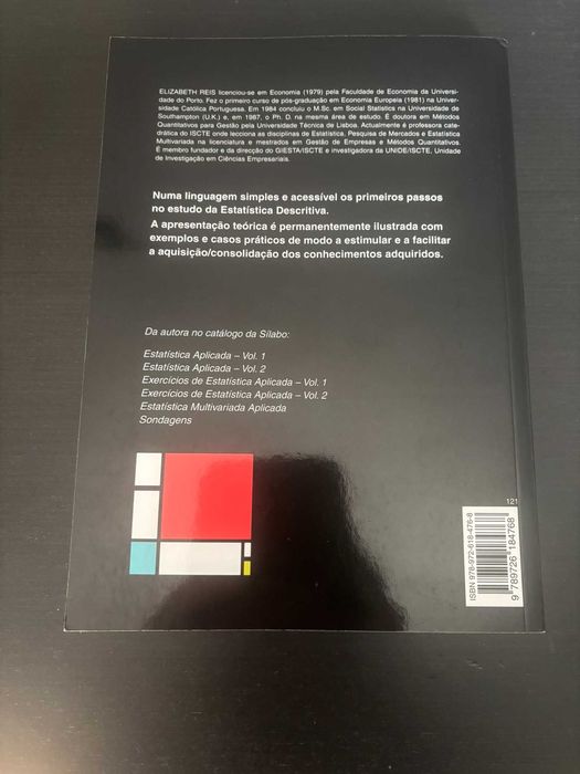 Livro de Estatística Descritiva - Edições Silabo 7ª Edição