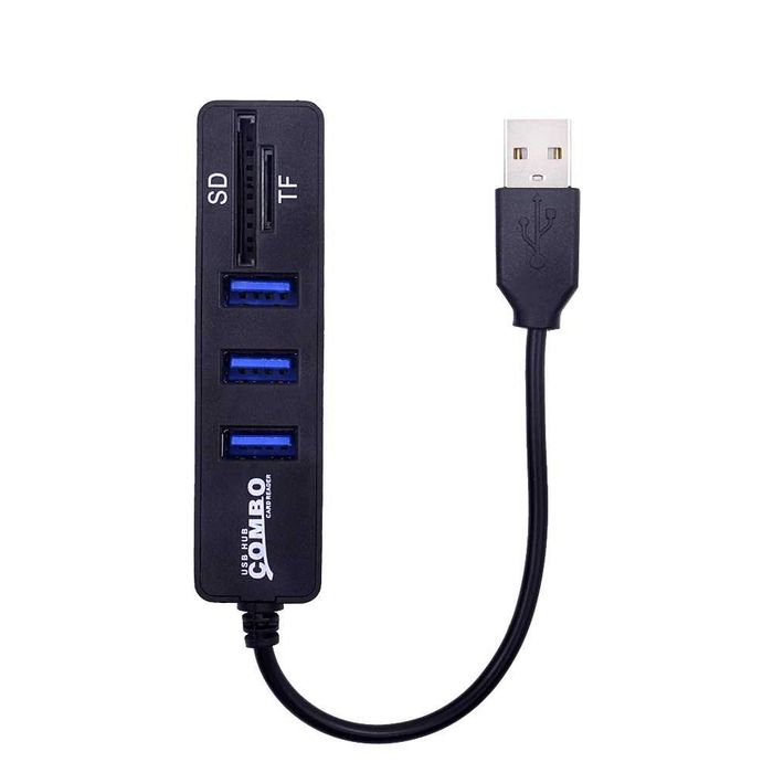 USB 3.0 HUB картридер микро SD / TF