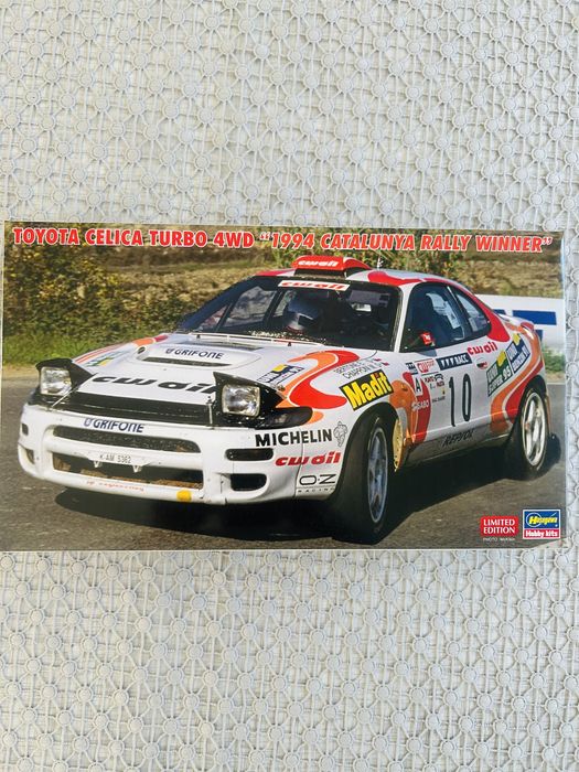 Samochód Toyota Celica Turbo 4WD  model do sklejenia Hasegaea 20807