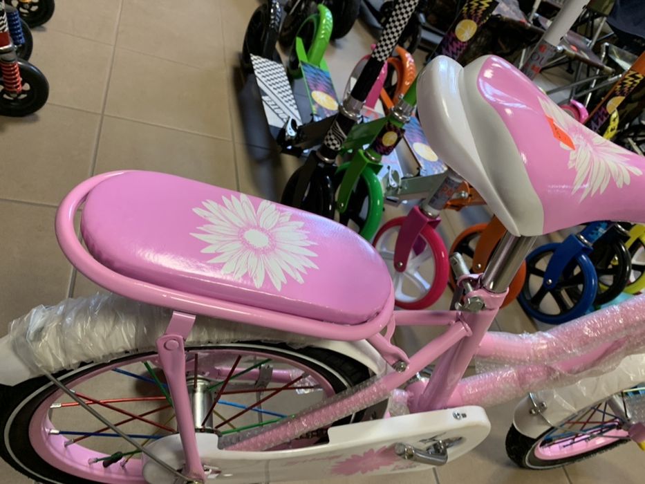 HIT Rowerek dziecięcy rower dla dziewczynki dziecka BMX 16cali