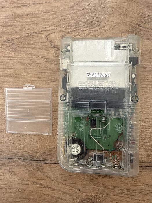 Gameboy classic transparente nao funcional