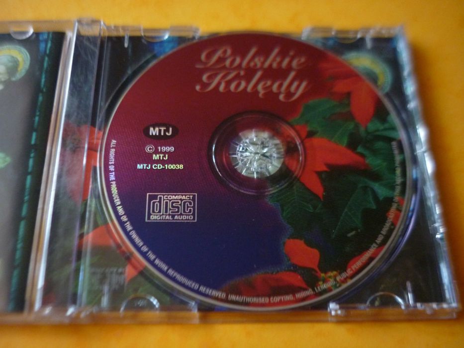 Płyta CD "Polskie Kolędy": Woźniak, Frąckowiak, Gawęda, Banaszak, Mec