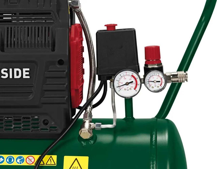 Компресор повітряний Parkside 50л 1.8кВт 10атм 260л/хв компрессор