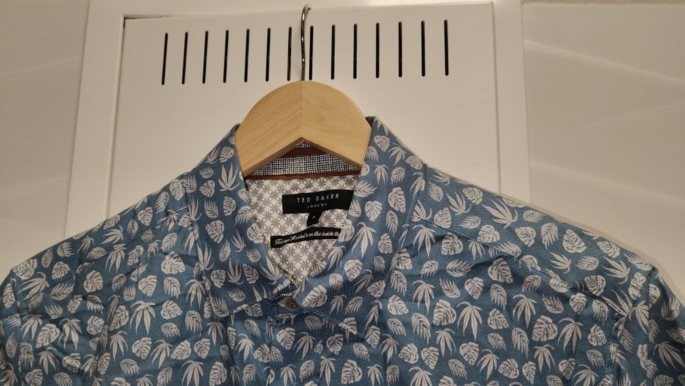 Koszula Ted Baker r. 3 / M liście NOWA
