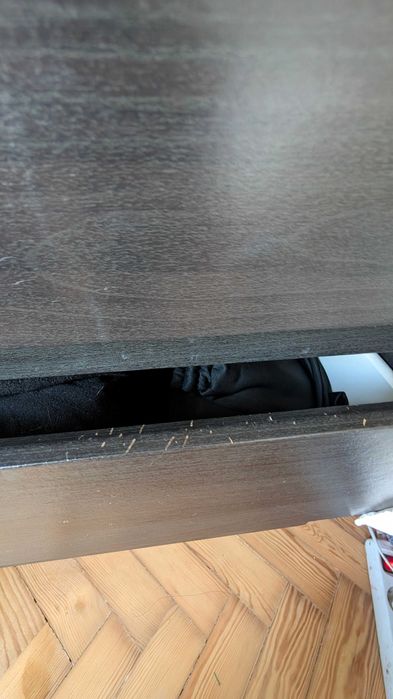 Cómoda Preta 3 Gavetas – Espaçosa – Usada