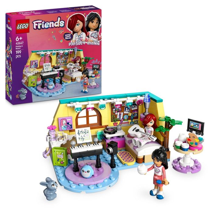 KLOCKI LEGO pokój artystki 199 elementów figurki 6 lat