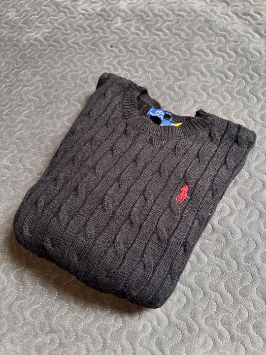 Sweter Polo Ralph Lauren czarny DARMOWA WYSYŁKA