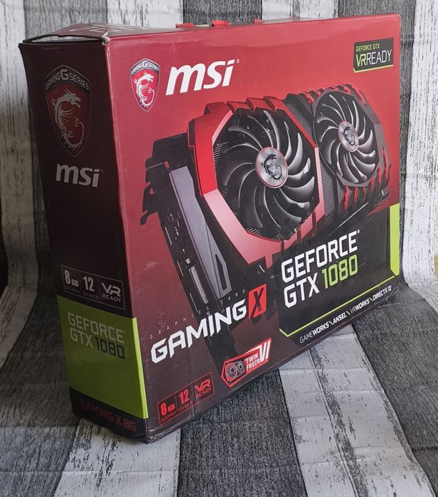 Уценка видеокарта msi GTX1080 8GB