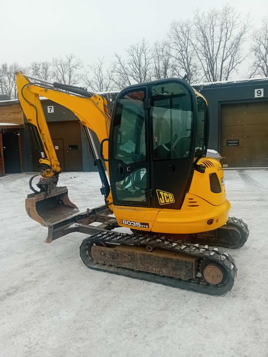 Minikoparka Jcb 8035 Zts stan bdb yoistick 2 łyżki nie Kubota