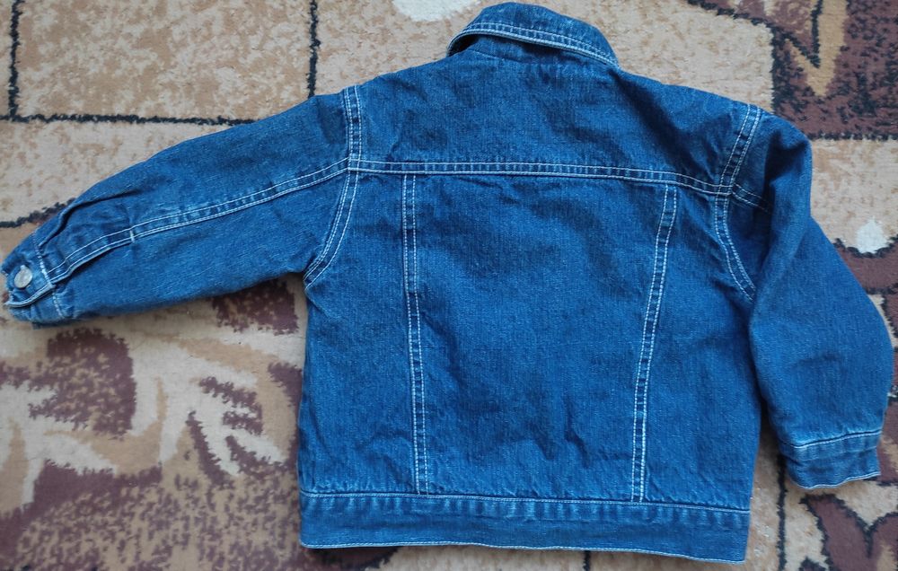 Джинсова куртка хлопчику на 18 місяців