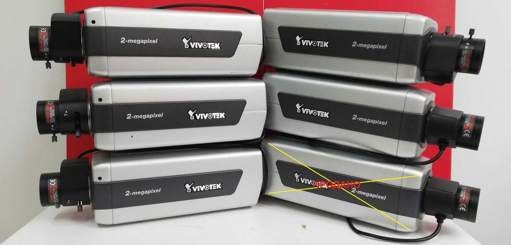 Видеокамера Vivotek IP7160 2Mp 1/3.2" CMOS без объектива и с объект.